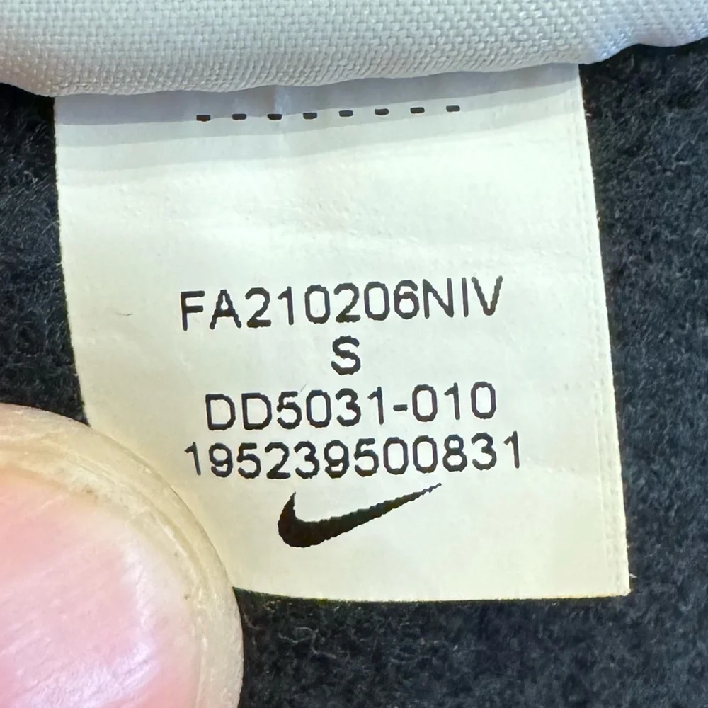 Nike Sportswear New Logo Icon Clash Half-Zip Pullover Sweatshirt Size S Athletic